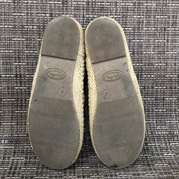 Stevies girls slip on animal print brown&tan shoes - Picture 6 of 8